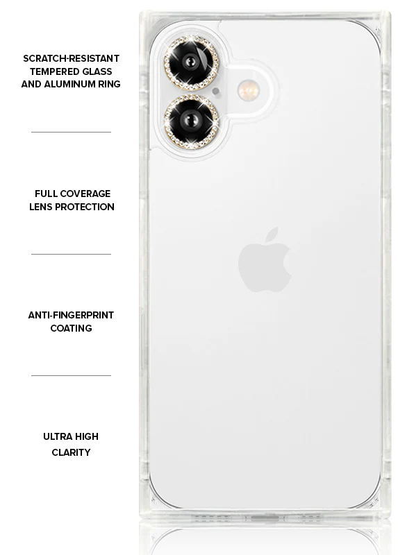Gold Crystal Camera Lens Protectors - Image 10