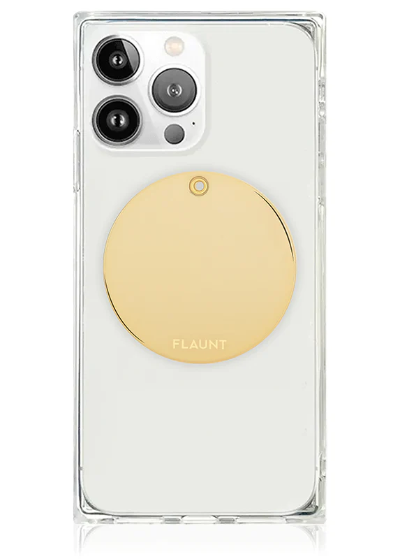 Gold Metallic MagSafe Compact Mirror (Works with MagSafe Cases Only) - Image 2