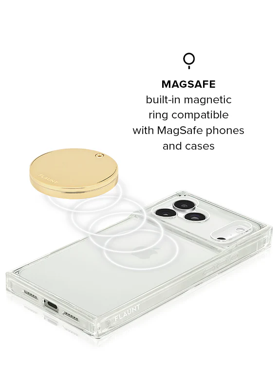 Gold Metallic MagSafe Compact Mirror (Works with MagSafe Cases Only) - Image 5