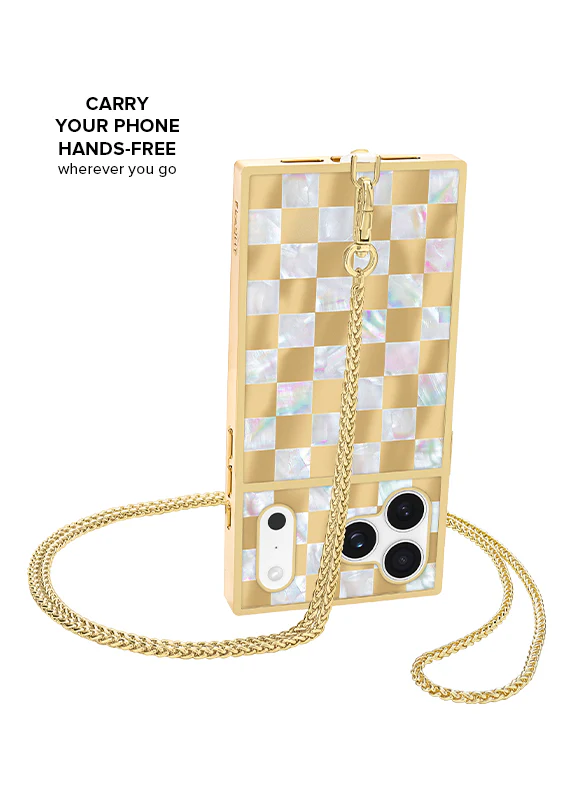 Gold Wheat Chain Phone Crossbody - Image 2