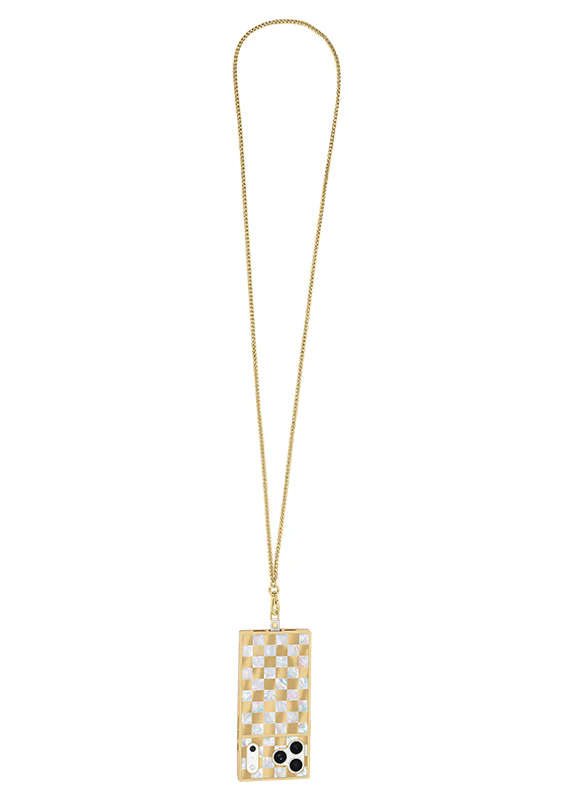 Gold Wheat Chain Phone Crossbody - Image 5