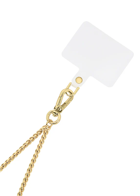 Gold Wheat Chain Phone Crossbody - Image 7