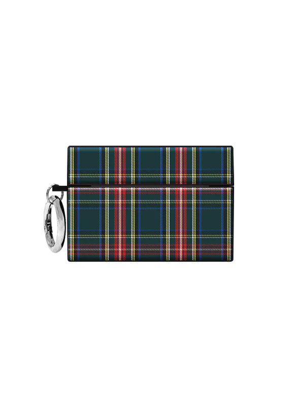 SQUARE® Green Plaid AirPods Case - Image 16