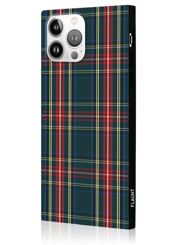 SQUARE® Green Plaid iPhone Case - Image 36