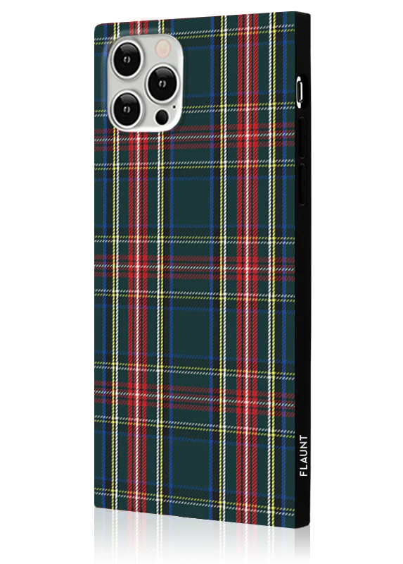 SQUARE® Green Plaid iPhone Case - Image 4