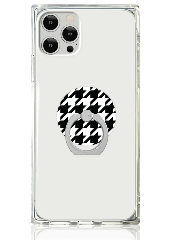 Houndstooth Adhesive Phone Ring Stand - Image 2