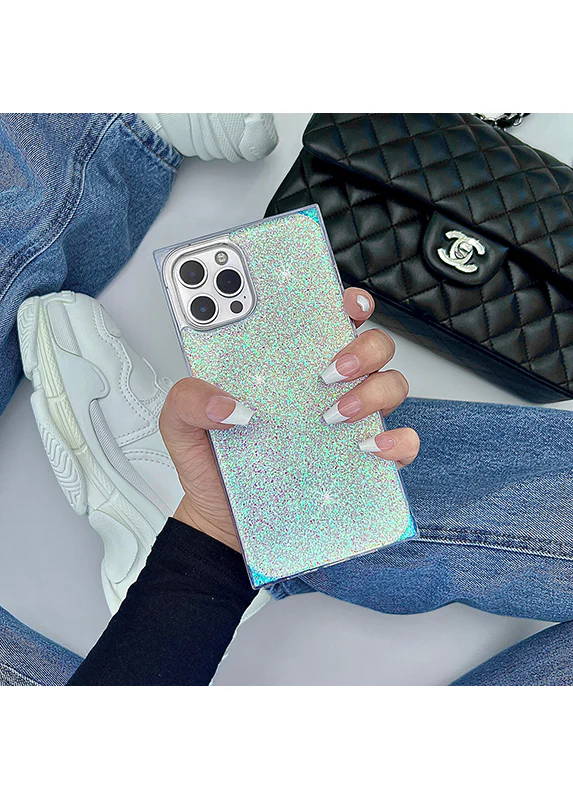 SQUARE® Iridescent Glitter iPhone Case - Image 28
