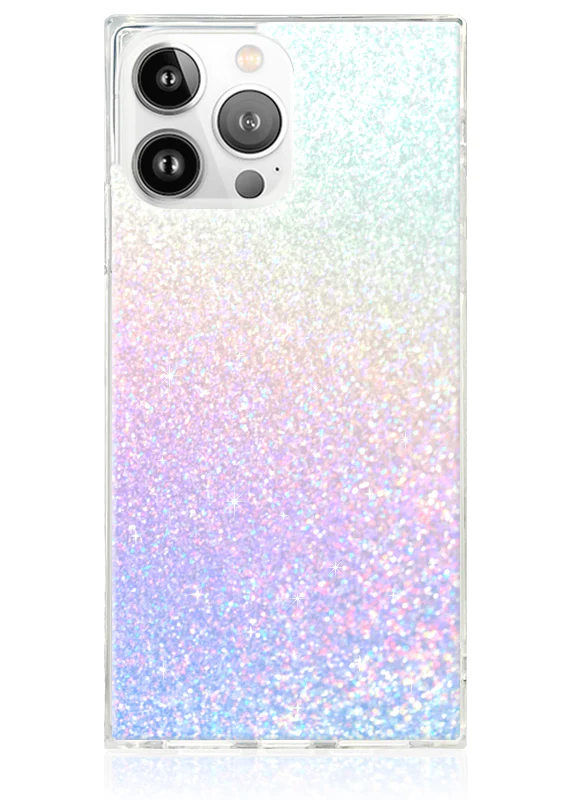 SQUARE® Iridescent Glitter iPhone Case - Image 3