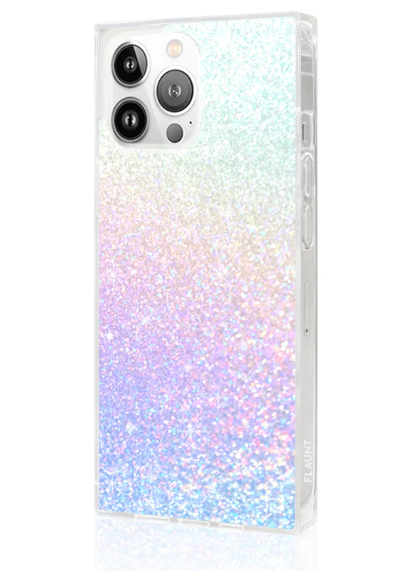 SQUARE® Iridescent Glitter iPhone Case - Image 4