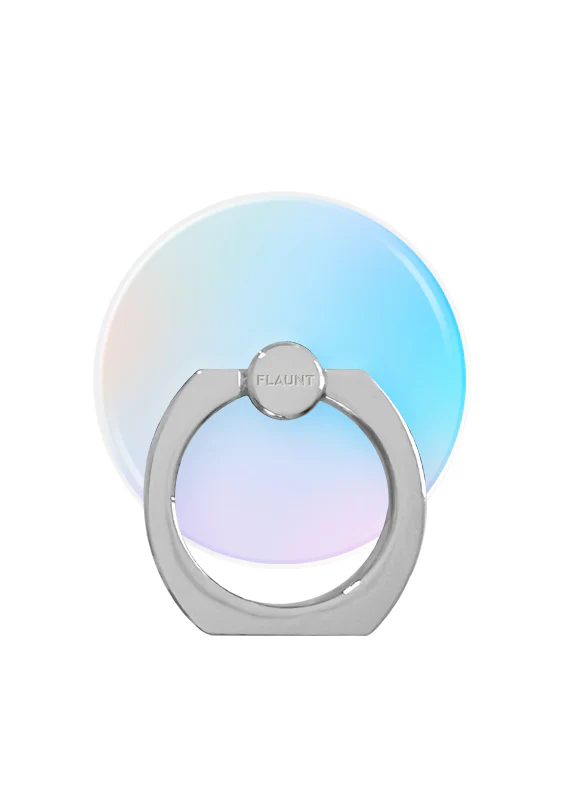 Iridescent Adhesive Phone Ring Stand