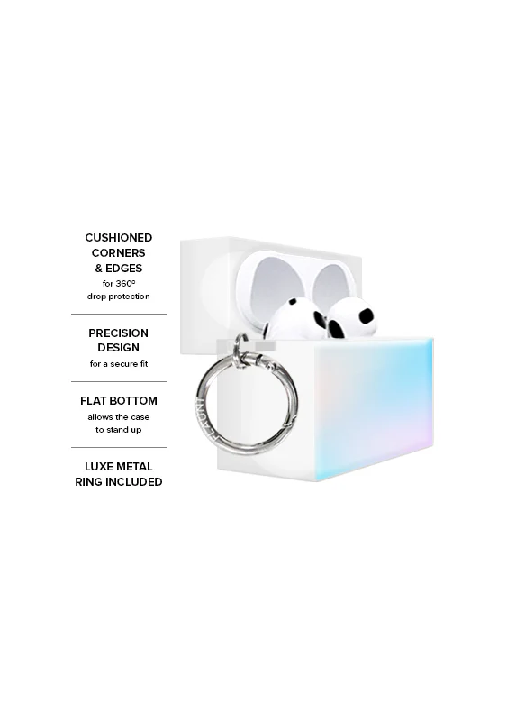 SQUARE® Iridescent AirPods Case - Image 13