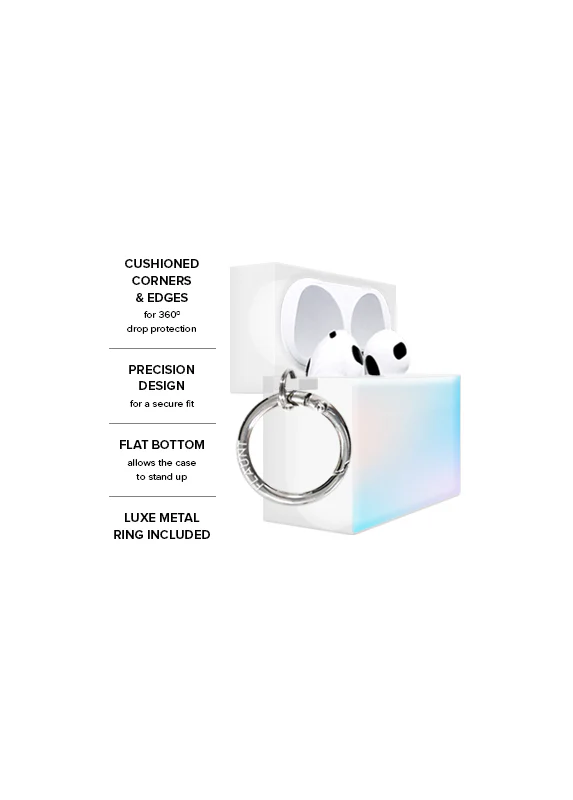 SQUARE® Iridescent AirPods Case - Image 8