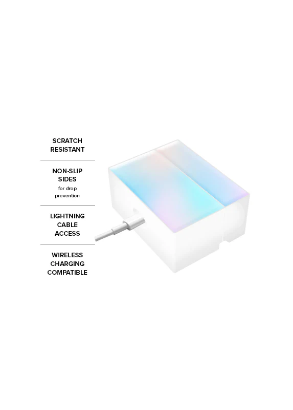 SQUARE® Iridescent AirPods Case - Image 9