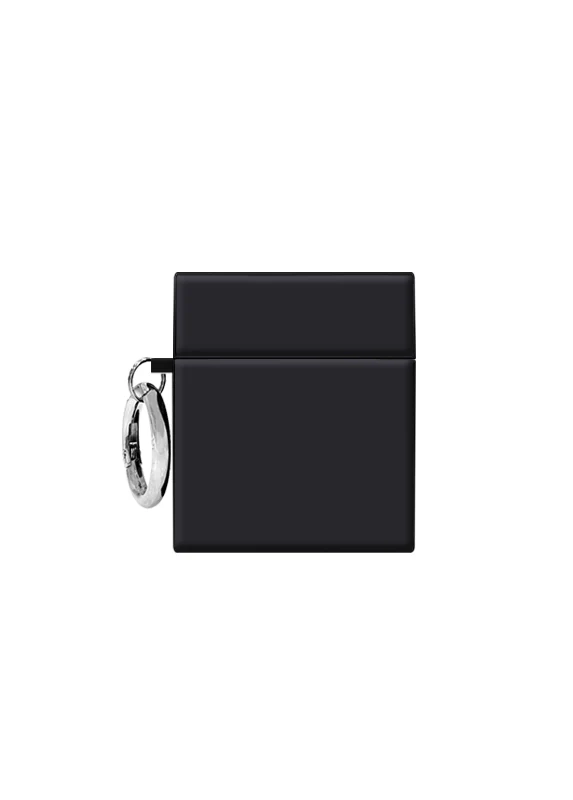 SQUARE® Matte Black AirPods Case - Image 6