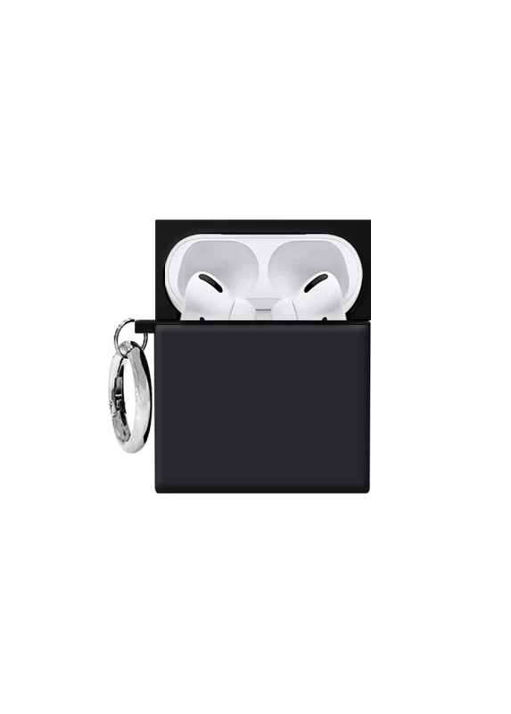 SQUARE® Matte Black AirPods Case - Image 7