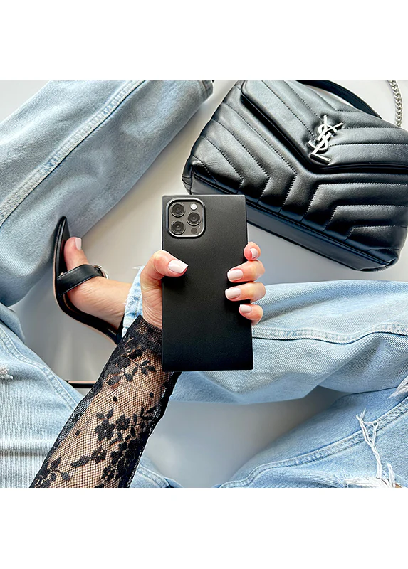 SQUARE® Matte Black iPhone Case - Image 108