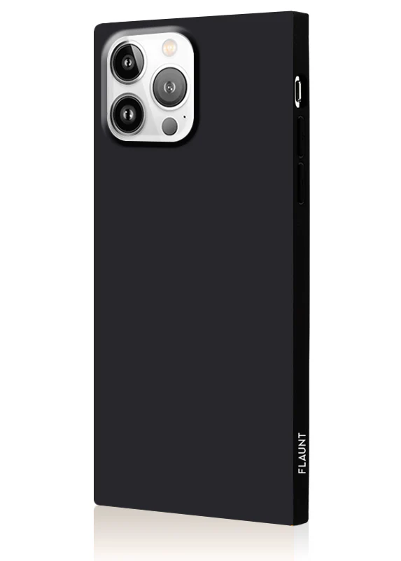 SQUARE® Matte Black iPhone Case - Image 24