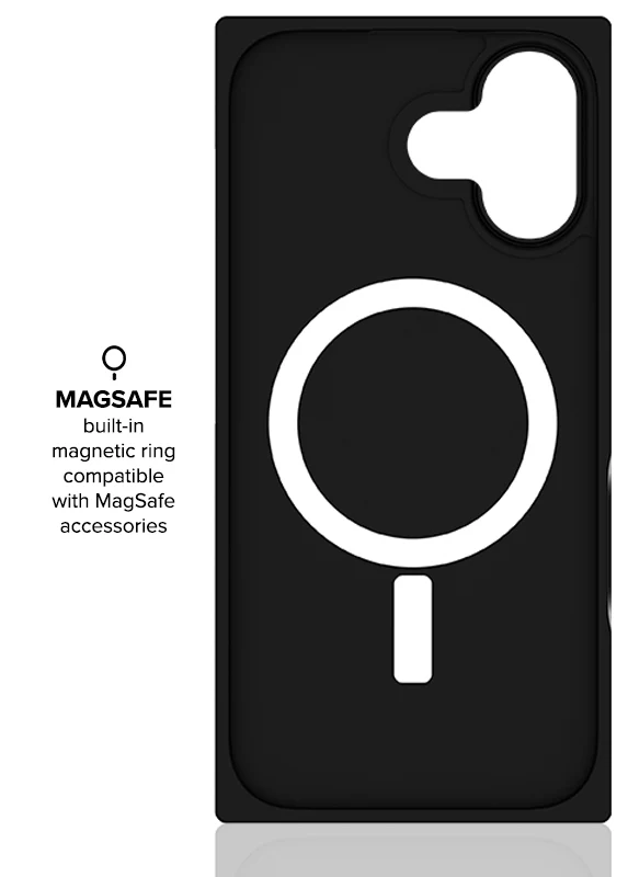 SQUARE® Matte Black iPhone Case - Image 84