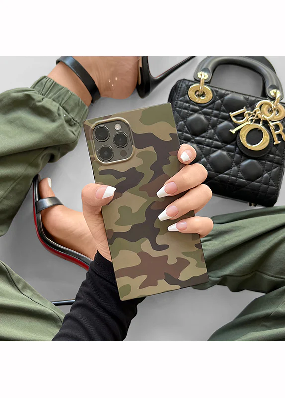 SQUARE® Matte Camo iPhone Case - Image 42