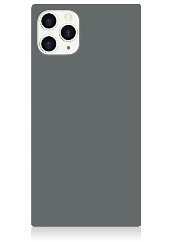 SQUARE® Matte Gray iPhone Case - Image 15