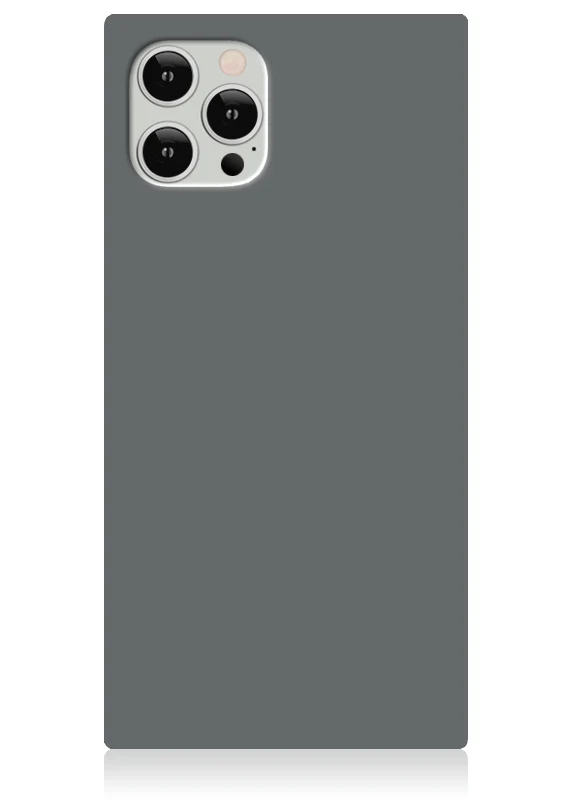 SQUARE® Matte Gray iPhone Case - Image 21