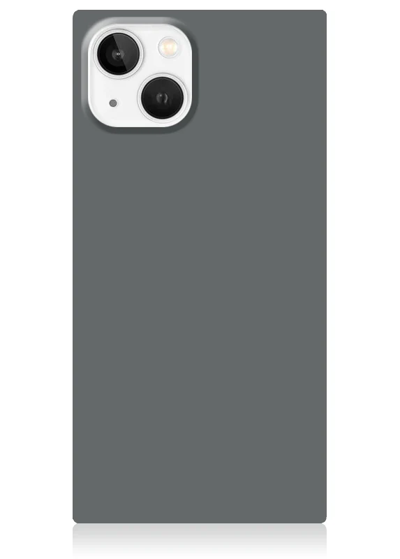 SQUARE® Matte Gray iPhone Case - Image 25