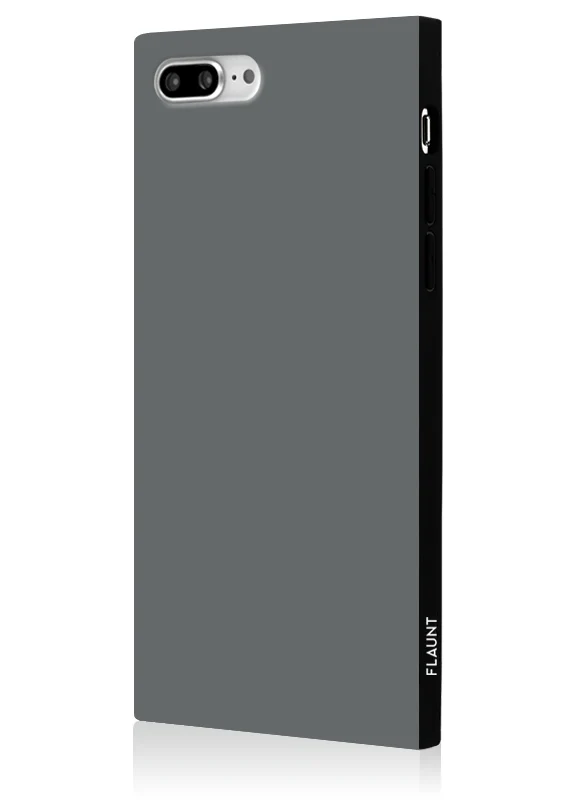 SQUARE® Matte Gray iPhone Case - Image 6