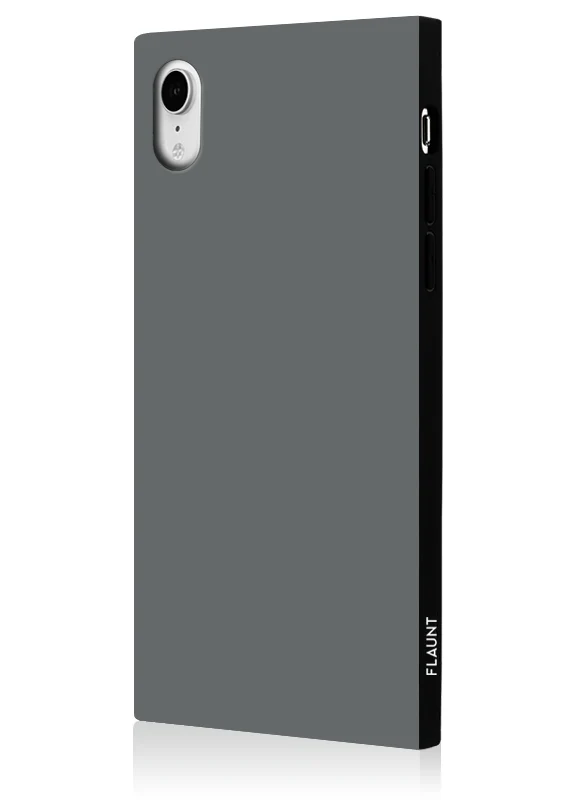SQUARE® Matte Gray iPhone Case - Image 8