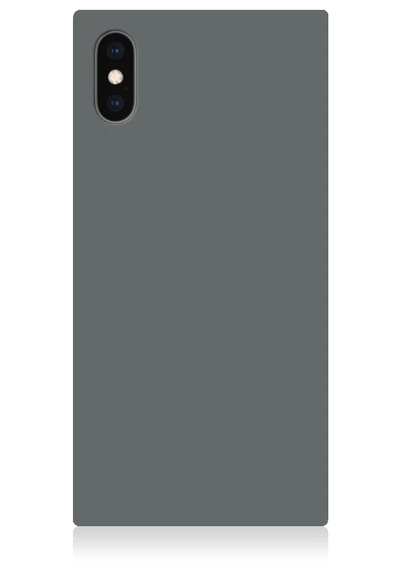 SQUARE® Matte Gray iPhone Case - Image 9