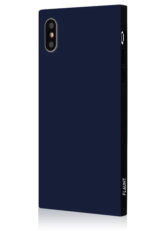 SQUARE® Matte Navy iPhone Case - Image 10