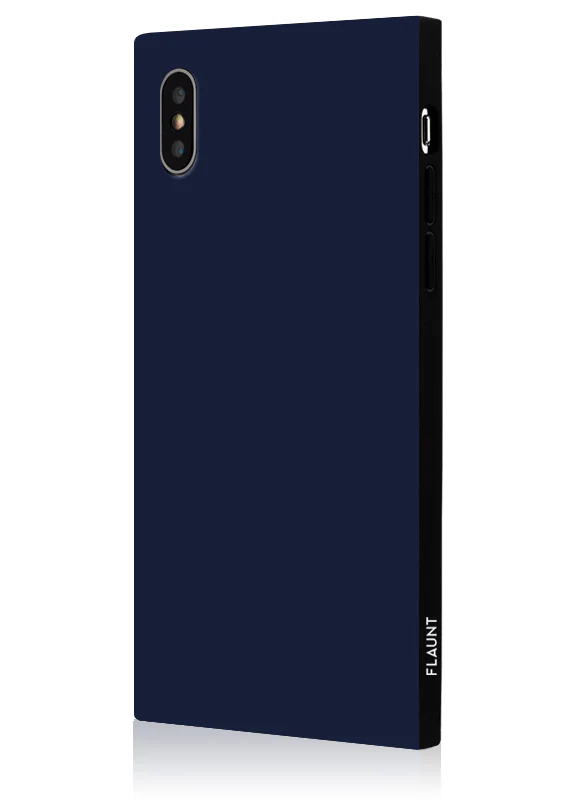 SQUARE® Matte Navy iPhone Case - Image 12