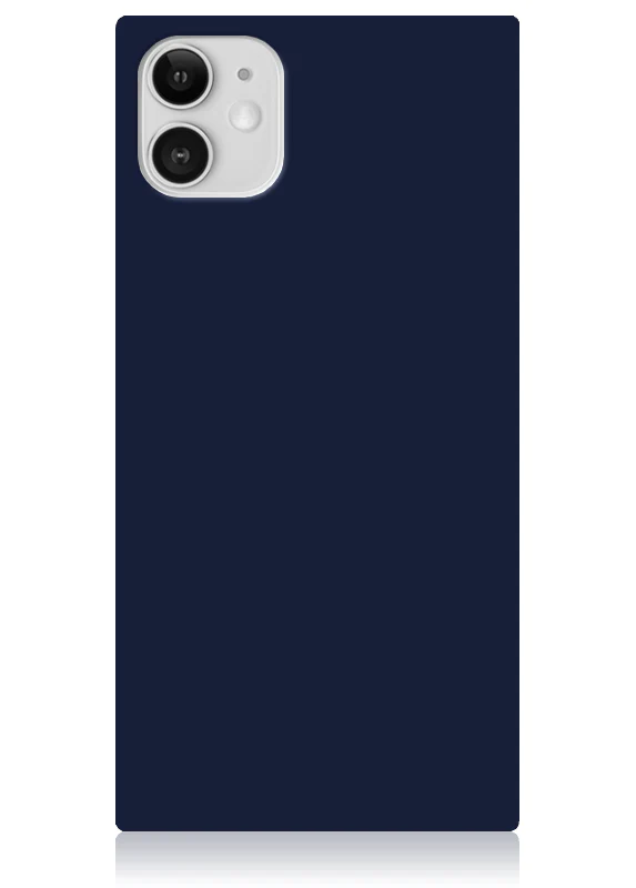 SQUARE® Matte Navy iPhone Case - Image 13