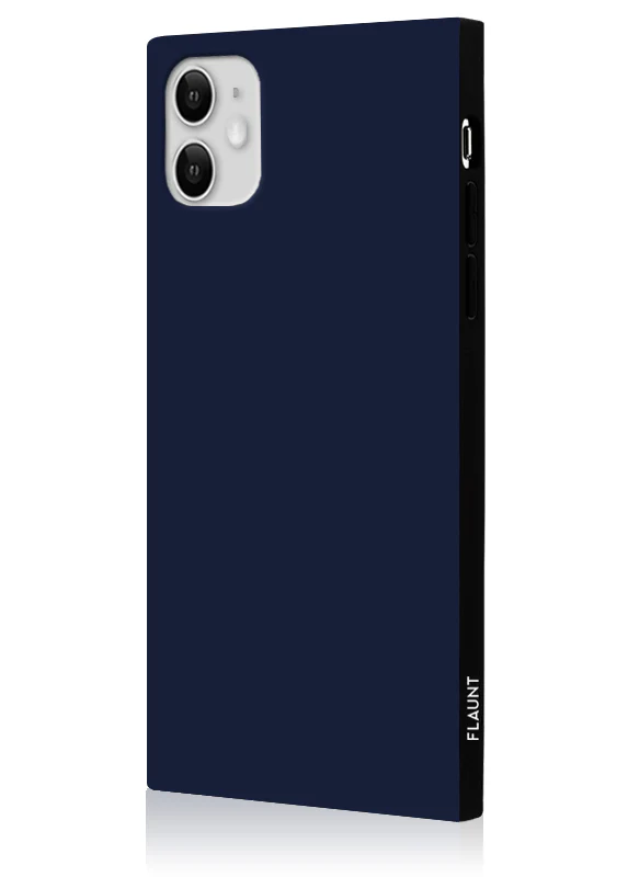 SQUARE® Matte Navy iPhone Case - Image 14