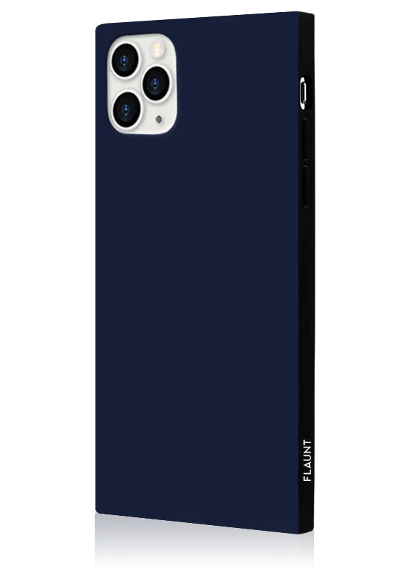 SQUARE® Matte Navy iPhone Case - Image 18