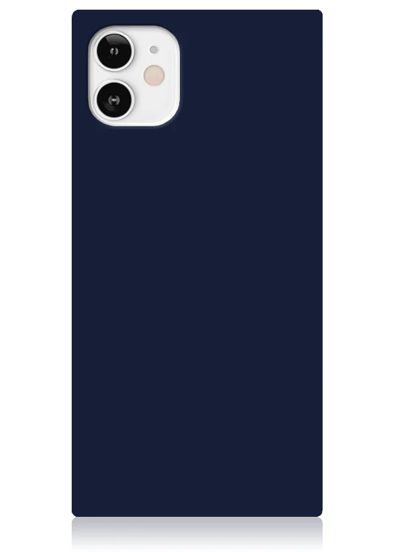 SQUARE® Matte Navy iPhone Case - Image 19
