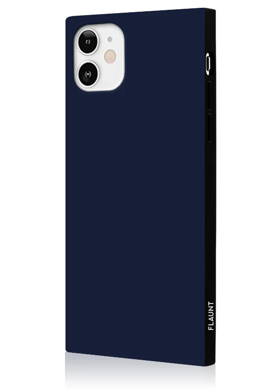 SQUARE® Matte Navy iPhone Case - Image 20