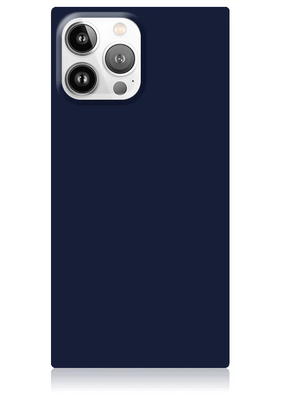 SQUARE® Matte Navy iPhone Case - Image 29
