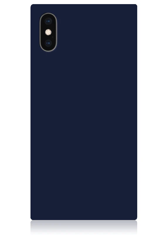SQUARE® Matte Navy iPhone Case - Image 9