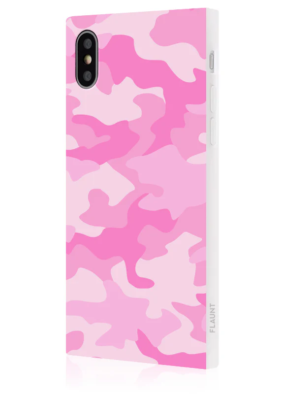 SQUARE® Matte Pink Camo iPhone Case - Image 10