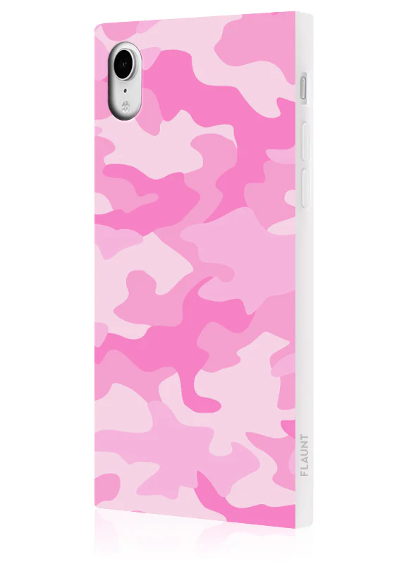 SQUARE® Matte Pink Camo iPhone Case - Image 8