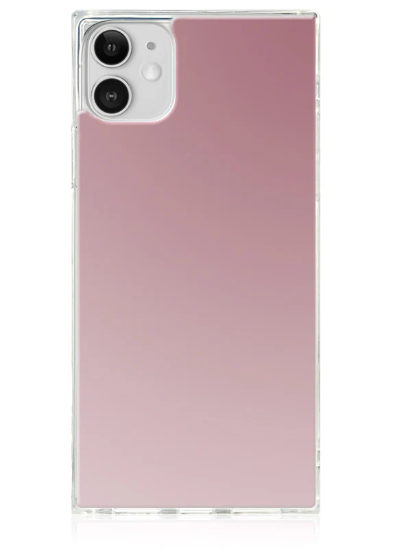 SQUARE® Metallic Rose Mirror iPhone Case - Image 5