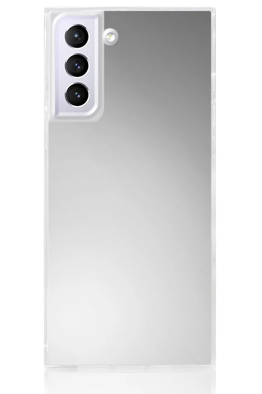 SQUARE® Metallic Silver Mirror Galaxy Case - Image 11