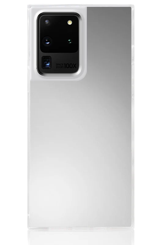 SQUARE® Metallic Silver Mirror Galaxy Case - Image 15