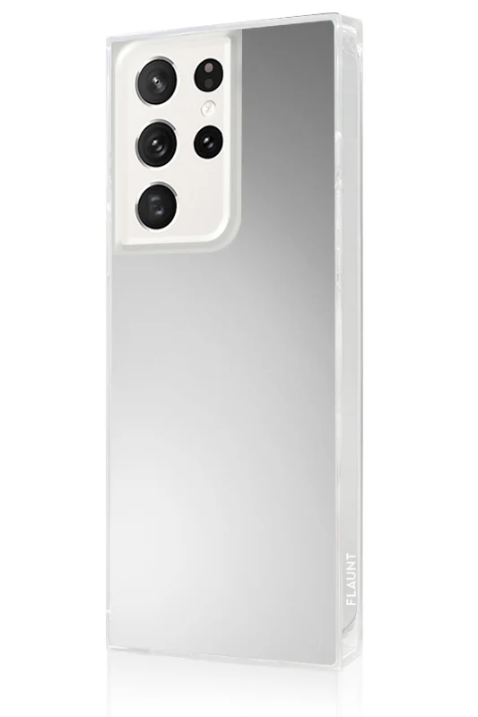 SQUARE® Metallic Silver Mirror Galaxy Case - Image 24