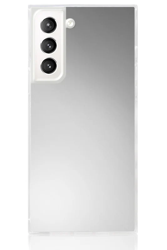 SQUARE® Metallic Silver Mirror Galaxy Case - Image 25