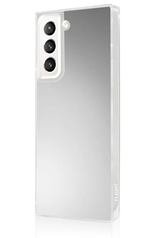 SQUARE® Metallic Silver Mirror Galaxy Case - Image 26