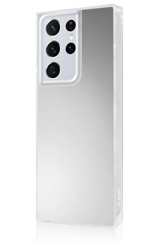 SQUARE® Metallic Silver Mirror Galaxy Case - Image 4