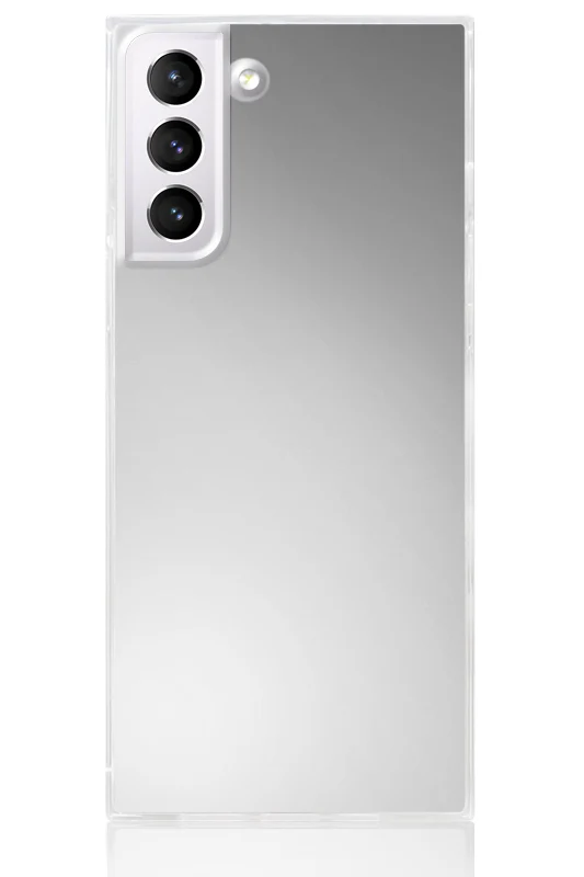 SQUARE® Metallic Silver Mirror Galaxy Case - Image 7