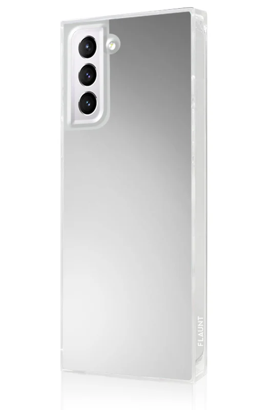 SQUARE® Metallic Silver Mirror Galaxy Case - Image 8