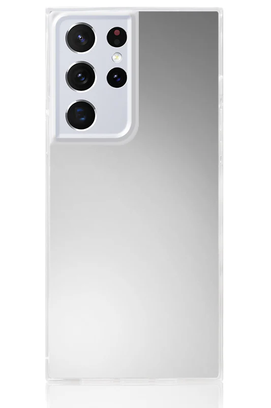 SQUARE® Metallic Silver Mirror Galaxy Case - Image 9
